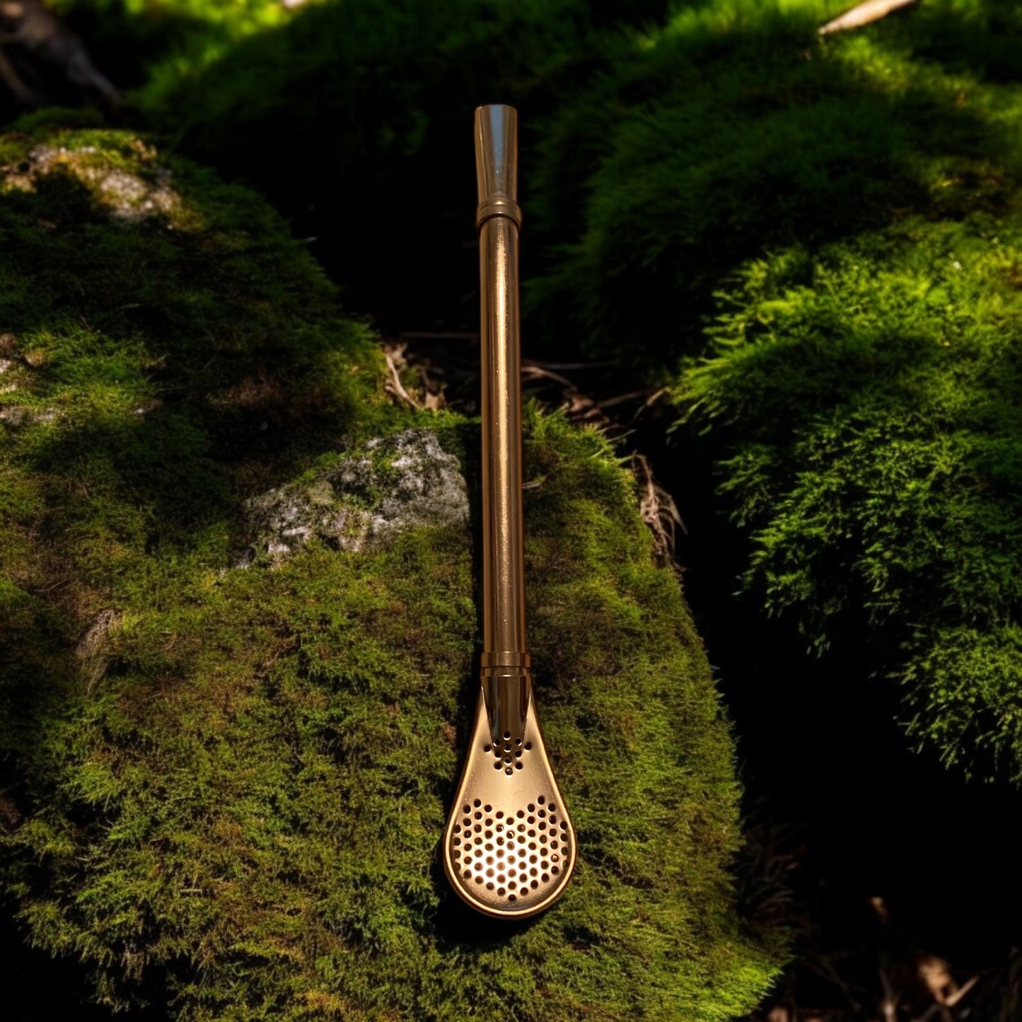 Small Spoon Bombilla - Rose Gold