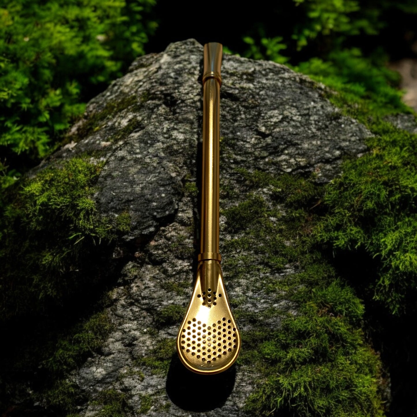 Small Spoon Bombilla - Gold-colored