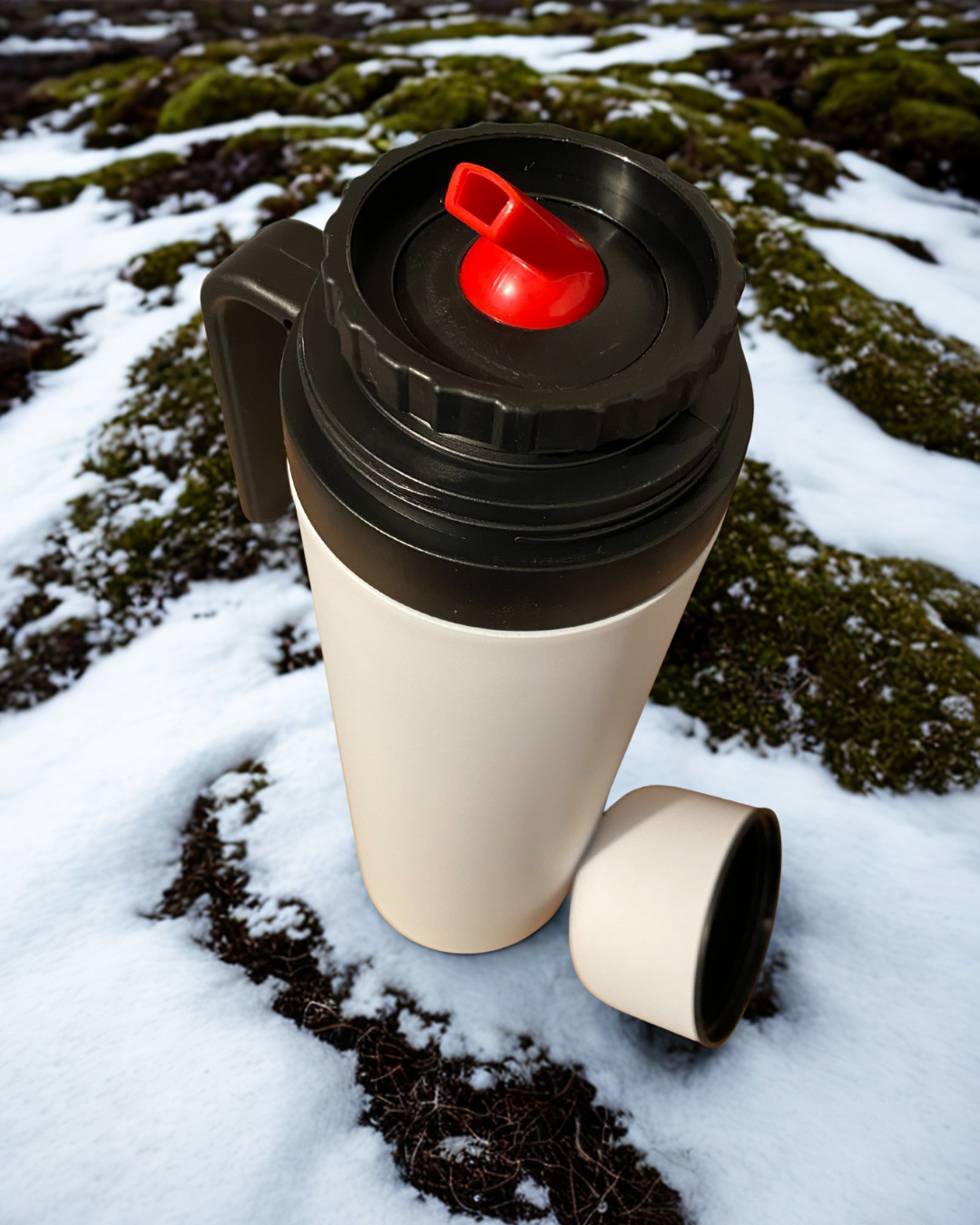 Hvítur Hitabrúsi fyrir mate 1L