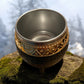 Classic Black Steel Cup (Gold Plated)