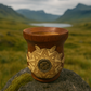 Brown Wooden Gourd
