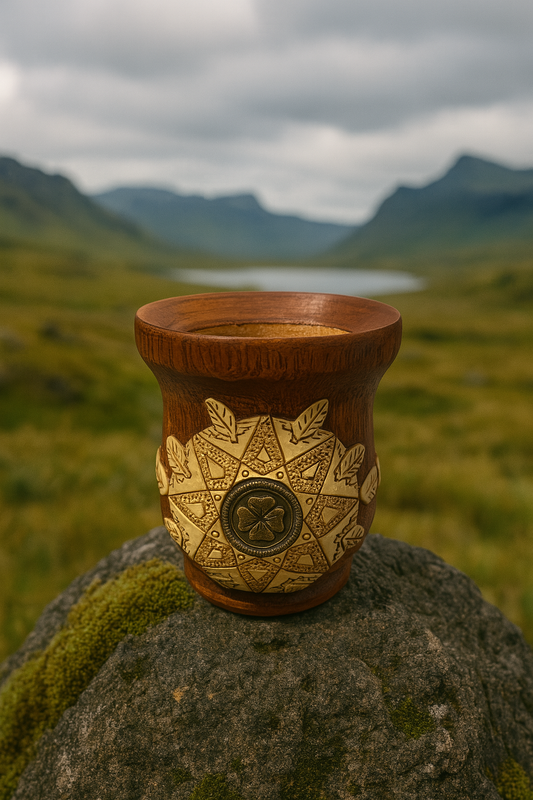 Brown Wooden Gourd