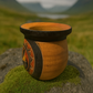 Black Wooden Gourd with Cool Design