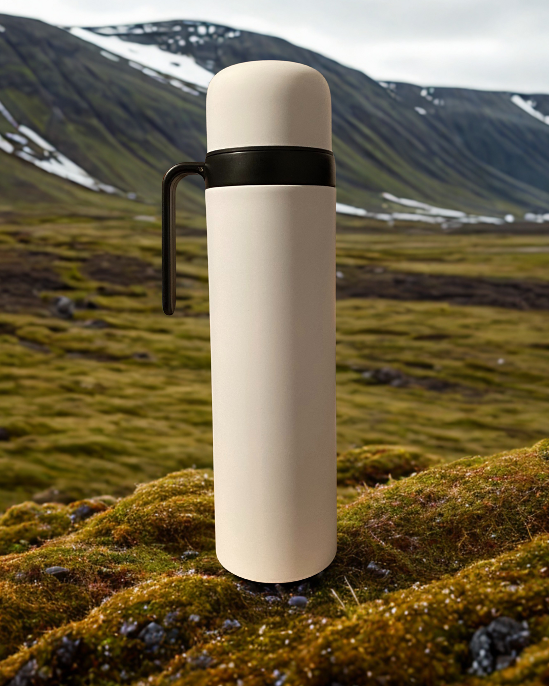 Hvítur Hitabrúsi fyrir mate 1L