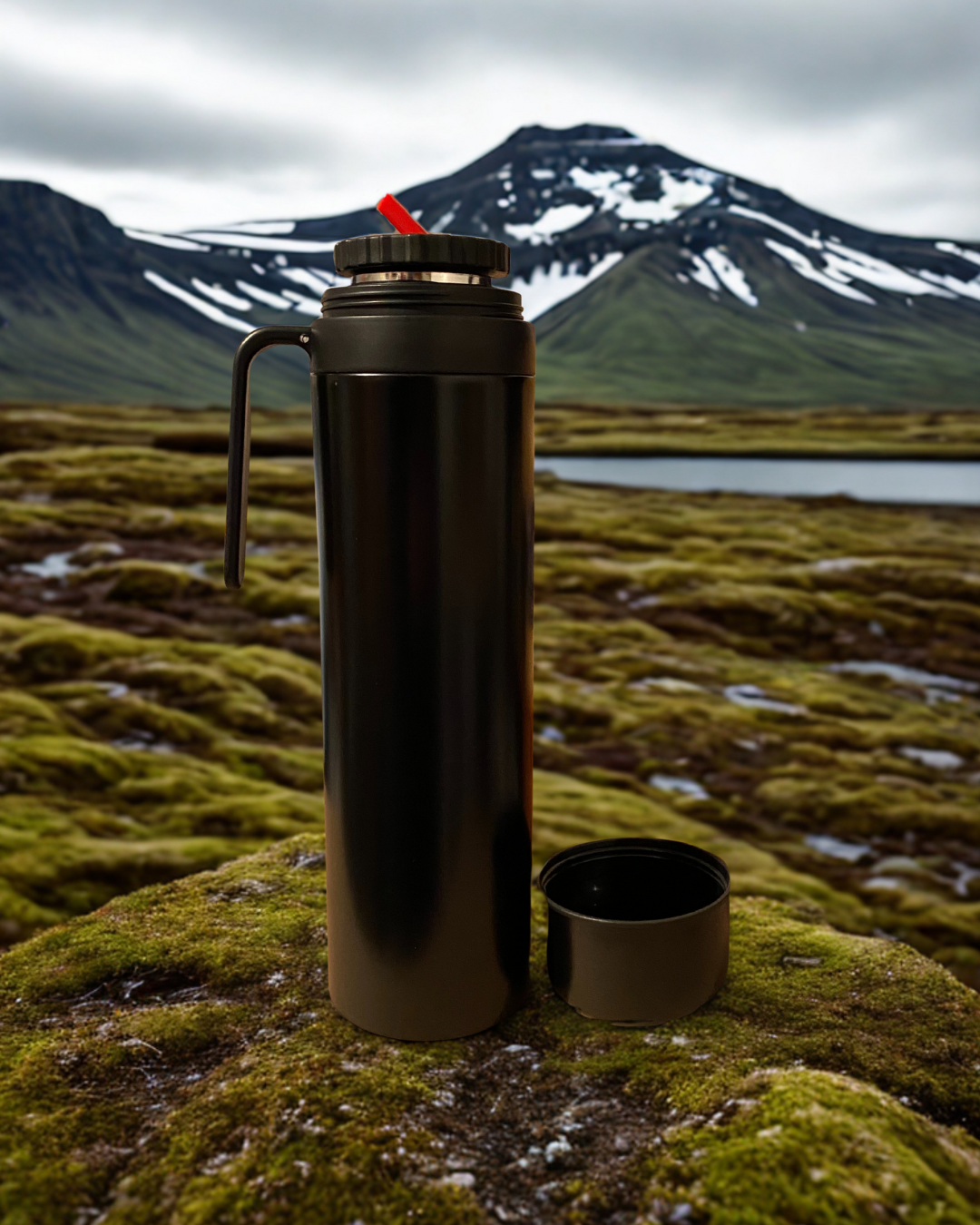 Svartur Hitabrúsi fyrir mate (1L)